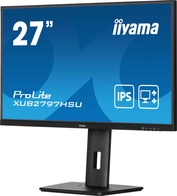 iiyama ProLite XUB2797HSU-B2 Computerbildschirm 68,6 cm (27") 1920 x 1080 Pixel Full HD LED Schwarz - Image 3