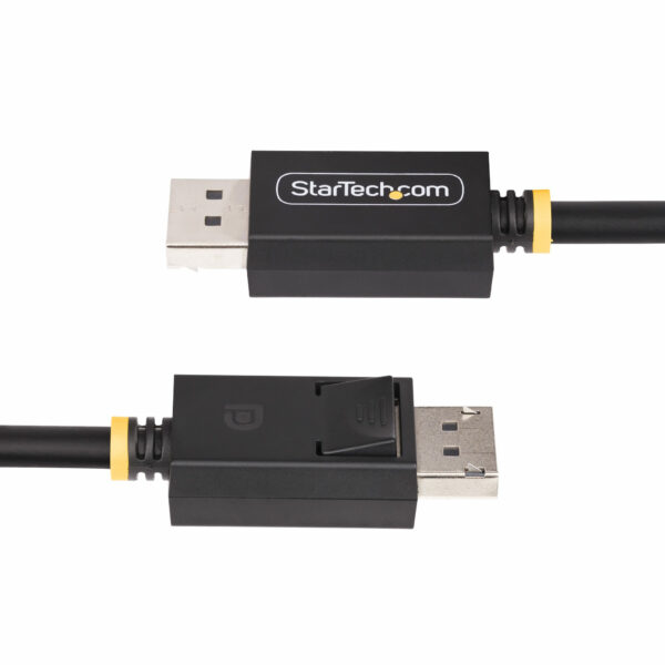 StarTech.com 2m DisplayPort 2.1 Kabel, VESA zertifiziert DP40 DisplayPort Kabel mit UHBR10/HDR/HDCP 2.2, 8K 60Hz/4K 144Hz mit DSC 1.2a, 1440p 240Hz, 40Gbps, DP Kabel, UHD DP Monitor Kabel/Bildschirmkabel, M/M - Image 3