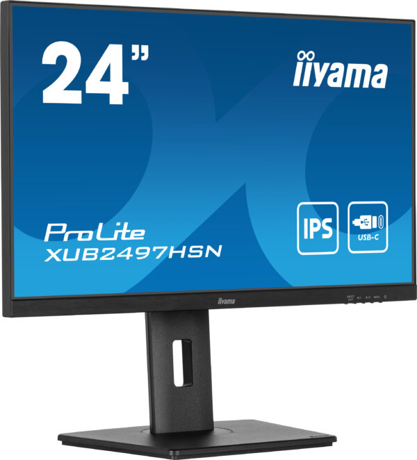 iiyama ProLite XUB2497HSN-B2 Computerbildschirm 60,5 cm (23.8") 1920 x 1080 Pixel Full HD LED Schwarz - Image 3