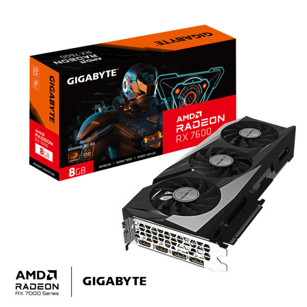 GIGABYTE GAMING Radeon RX 7600 OC 8G AMD 8 GB GDDR6 - Image 2