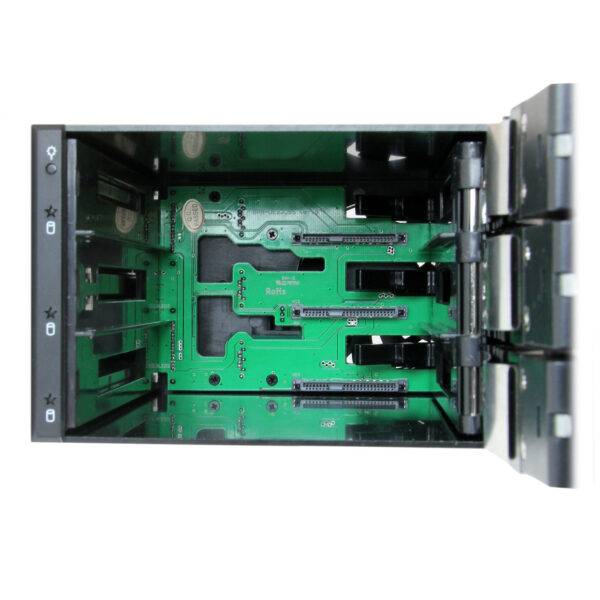 StarTech.com 3-fach 3,5" trägerloser SATA Festplatten Aluminium Wechselrahmen Backplane - Image 5