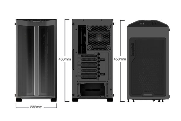 be quiet! PURE BASE 500 FX Black Midi Tower Schwarz – Bild 2