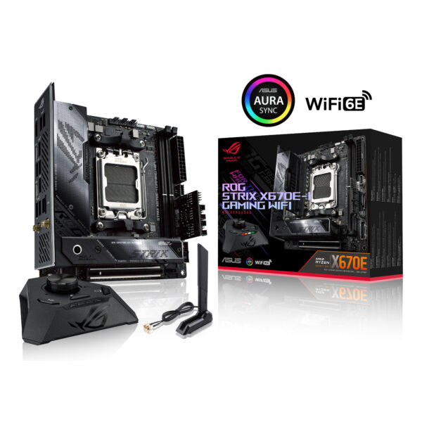 ASUS ROG STRIX X670E-I GAMING WIFI AMD X670 Sockel AM5 mini ITX - Image 6