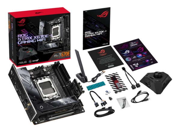 ASUS ROG STRIX X670E-I GAMING WIFI AMD X670 Sockel AM5 mini ITX - Image 2