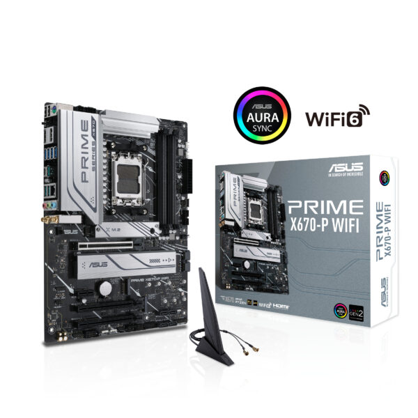 ASUS PRIME X670-P WIFI AMD X670 Sockel AM5 ATX - Image 3