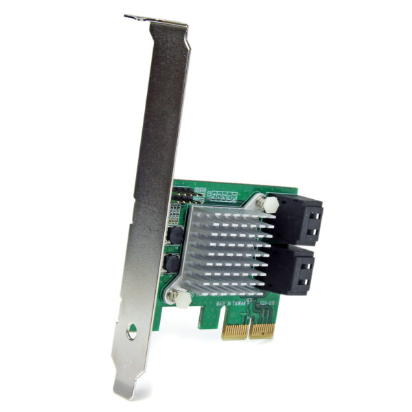 StarTech.com 4 Port PCI Express 2.0 SATA III 6Gbit/s RAID Controller Karte mit HyperDuo SSD Tiering - PCIe SATA 3 Controller Adapter - Image 2