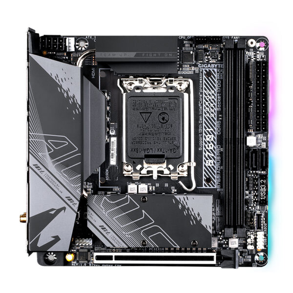 GIGABYTE B760I AORUS PRO Motherboard Intel B760 Express LGA 1700 mini ITX - Image 2