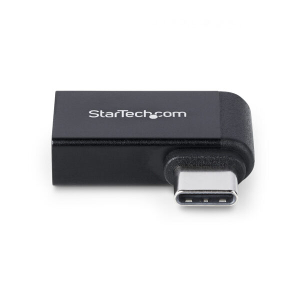 StarTech.com USB-C zu USB-A Adapter, Rechtwinklig, USB 5Gbps, 3A, USB-C Stecker auf USB-A Buchse Konverter, Robustes Metallgehäuse - Thunderbolt-kompatibel - Image 3