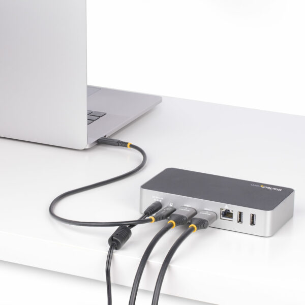 StarTech.com 50cm USB4 Kabel, USB-IF Zertifiziertes USB-C Kabel, 40Gbps Datenübertragung, 240W Power Delivery 3.1 EPR, 8K60Hz, USBC Monitor/Ladekabel, Thunderbolt/USB 3.2 Kompatibel, Docking Station Kabel - Image 7