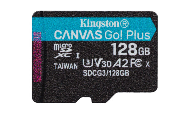 Kingston Technology 128GB microSDXC Canvas Go Plus 170R A2 U3 V30 Speicherkarte + Adapter - Image 3