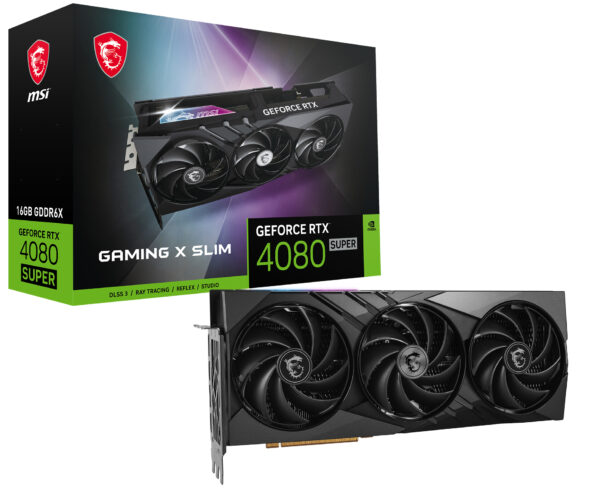 MSI GAMING GeForce RTX 4080 SUPER 16G X SLIM NVIDIA 16 GB GDDR6X - Image 2