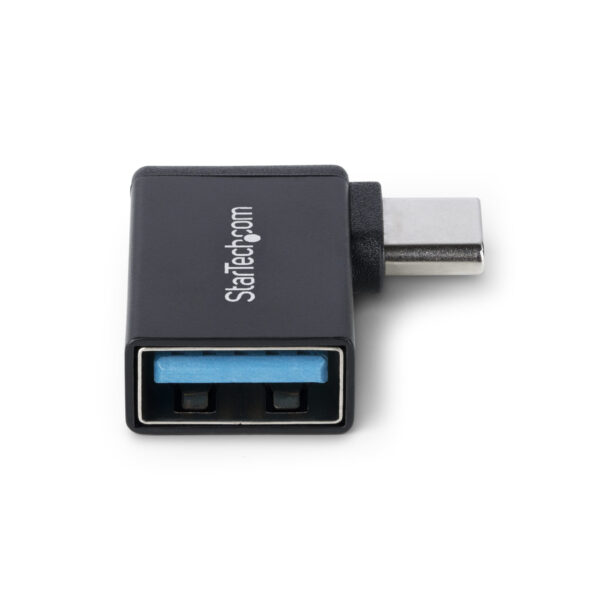 StarTech.com USB-C zu USB-A Adapter, Rechtwinklig, USB 5Gbps, 3A, USB-C Stecker auf USB-A Buchse Konverter, Robustes Metallgehäuse - Thunderbolt-kompatibel - Image 4