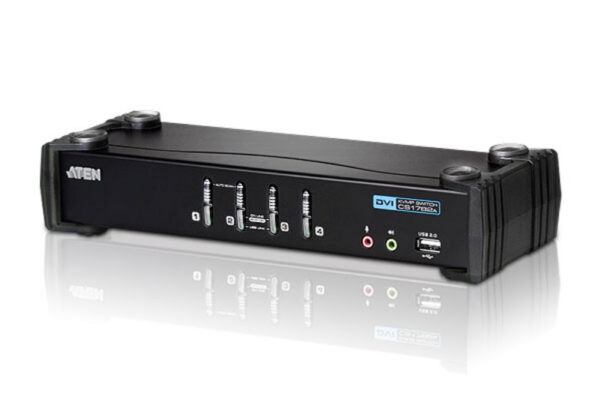 ATEN 4-Port USB DVI/Audio KVMP™ Switch