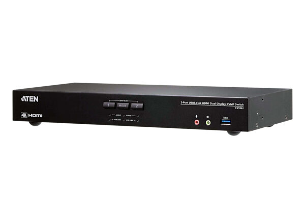 ATEN 2-Port USB 3.0 4K HDMI Dual Display KVMP™ Switch