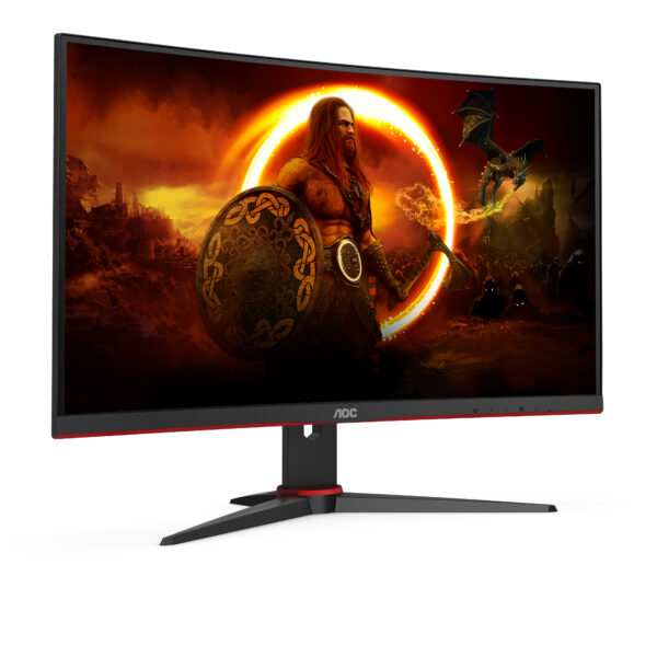 AOC G2 C24G2AE/BK Computerbildschirm 59,9 cm (23.6") 1920 x 1080 Pixel Full HD LED Schwarz, Rot - Image 5