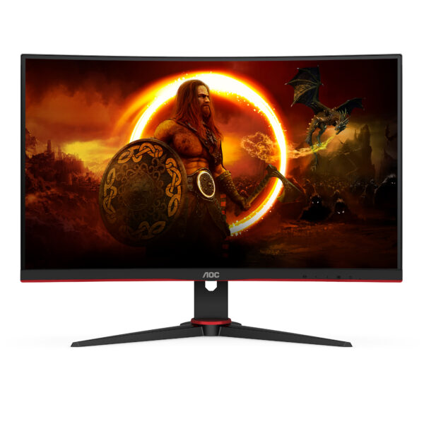 AOC G2 C24G2AE/BK Computerbildschirm 59,9 cm (23.6") 1920 x 1080 Pixel Full HD LED Schwarz, Rot - Image 3