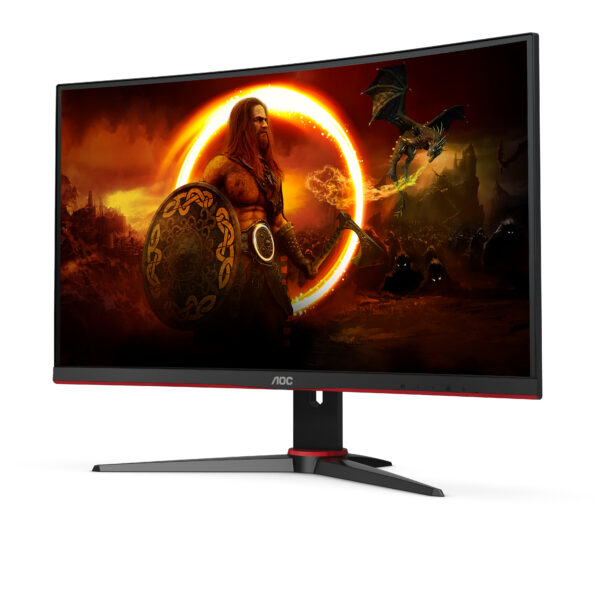 AOC G2 C24G2AE/BK Computerbildschirm 59,9 cm (23.6") 1920 x 1080 Pixel Full HD LED Schwarz, Rot - Image 4