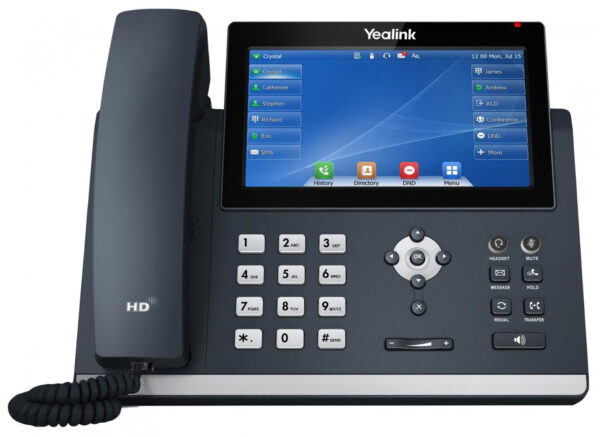 Yealink SIP-T48U IP-Telefon Grau LED WLAN