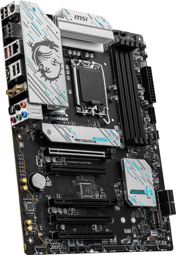 MSI B760 GAMING PLUS WIFI DDR4 Motherboard Intel B760 LGA 1700 ATX - Image 3