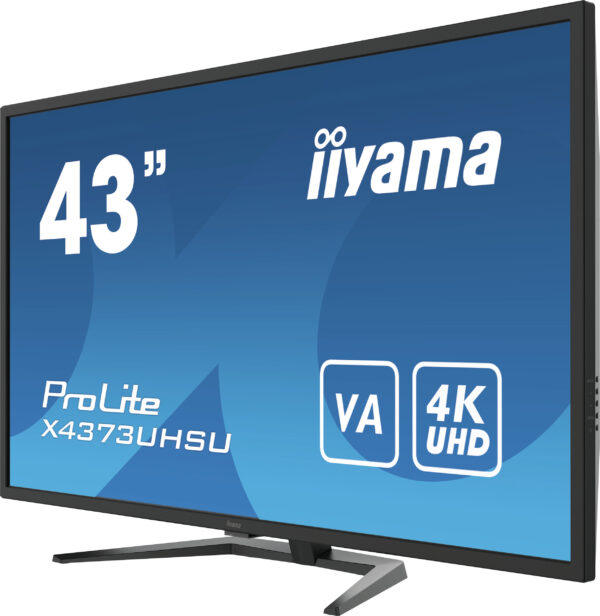 iiyama ProLite X4373UHSU-B1 Computerbildschirm 108 cm (42.5") 3840 x 2160 Pixel 4K Ultra HD Schwarz - Image 4