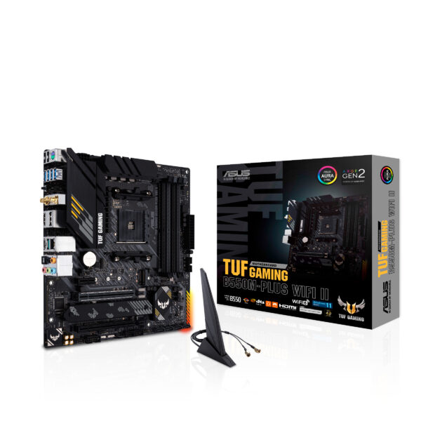 ASUS TUF GAMING B550M-PLUS WIFI II AMD B550 Sockel AM4 micro ATX - Image 7