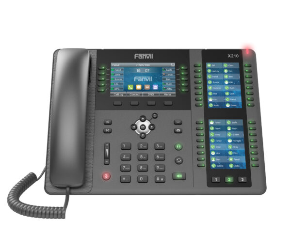 Fanvil X210 V2, High-end enterprise phone / SIP / POE / Gigabit / USB-Port / Bluetooth - Image 2