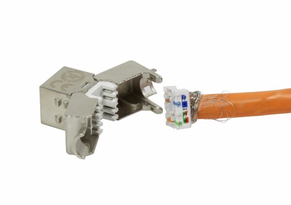 Keystone,Modul, TP-Buchse(RJ45), CAT6A, 500MHz, Slim-line/Short, 3P, Synergy 21, - Image 6