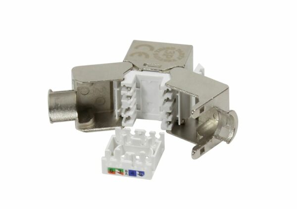 Keystone,Modul, TP-Buchse(RJ45), CAT6A, 500MHz, Slim-line/Short, 3P, Synergy 21, - Image 4