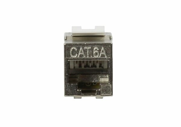 Keystone,Modul, TP-Buchse(RJ45), CAT6A, 500MHz, Slim-line/Short, 3P, Synergy 21, - Image 2