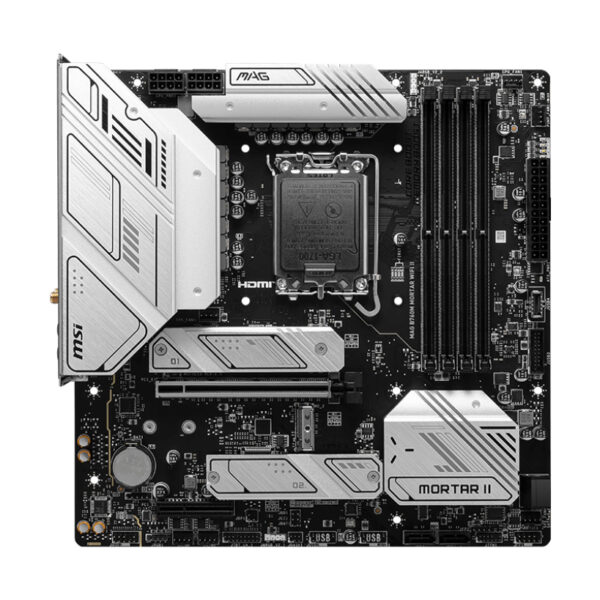 MSI MAG B760M MORTAR WIFI II Intel B760 LGA 1700 micro ATX