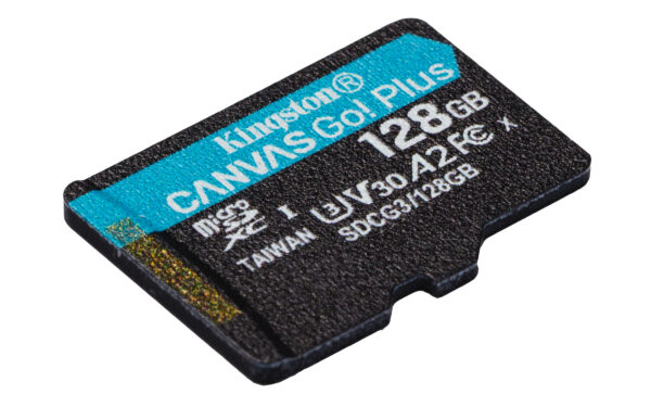 Kingston Technology 128GB microSDXC Canvas Go Plus 170R A2 U3 V30 Speicherkarte + Adapter - Image 4