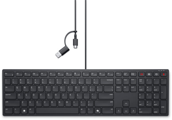 DELL KB525C Tastatur Büro USB QWERTZ Deutsch Schwarz