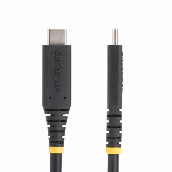 StarTech.com 50cm USB4 Kabel, USB-IF Zertifiziertes USB-C Kabel, 40Gbps Datenübertragung, 240W Power Delivery 3.1 EPR, 8K60Hz, USBC Monitor/Ladekabel, Thunderbolt/USB 3.2 Kompatibel, Docking Station Kabel - Image 3