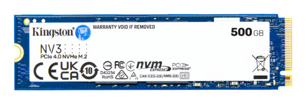 Kingston Technology 500G NV3 M.2 2280 NVMe SSD - Image 3