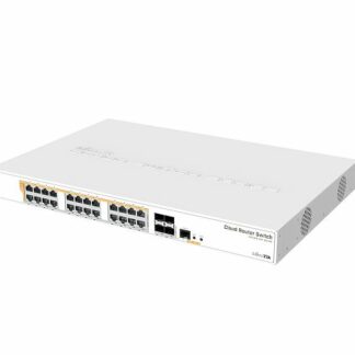 MikroTik Cloud Router Switch CRS328-24P-4S+RM, 24x Gigabit, 4x SFP+, POE, Rackmount