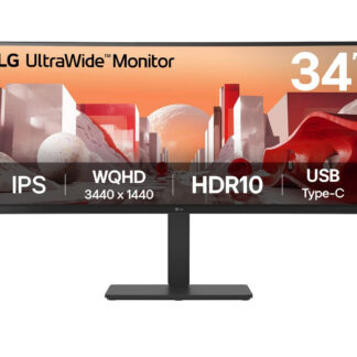 LG 34BA75QE-B Computerbildschirm 86,4 cm (34") 3440 x 1440 Pixel Wide Quad HD LCD Schwarz