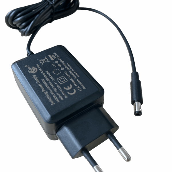 ALLNET Ersatznetzteil 12V/2,0A Platzsparend Rückseitig/Kabelausgang nach oben