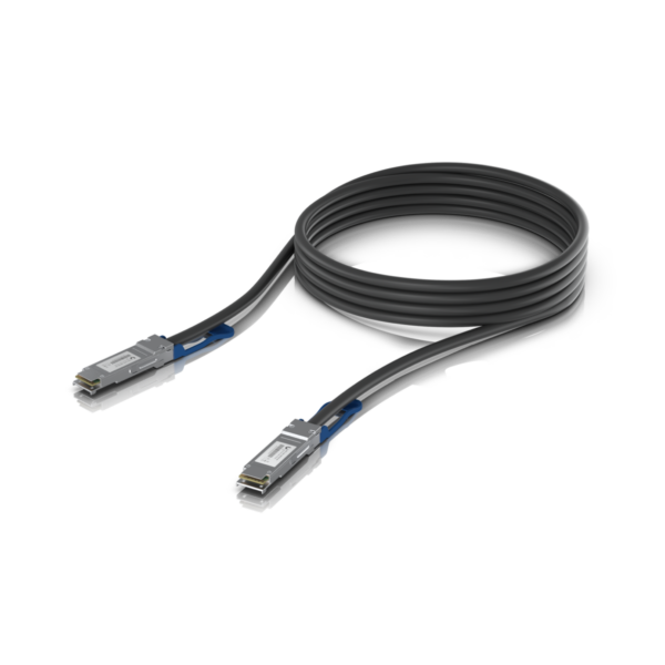 Ubiquiti UniFi Direct Attach Copper Cable (DAC) &bull 100Gbps &bull 3m &bull QSFP28 &bull UACC-DAC-QSFP28-3M