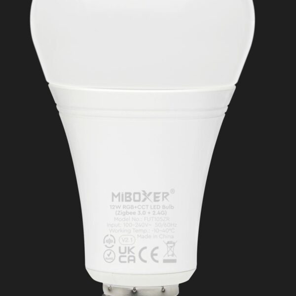 Synergy 21 LED Retrofit E27 12W RGB-WW Lampe mit Funk und Zigbee 3.0 *Milight/Miboxer*