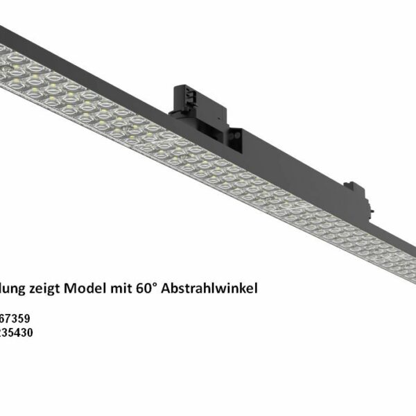 Synergy 21 LED Track-Serie für Stromschiene VLE-Serie 48W, 60°, ww, CRI>90 B