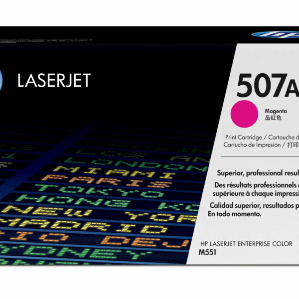 HP 507A Magenta Original LaserJet Tonerkartusche