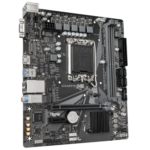 GIGABYTE H610M H V3 DDR4 Motherboard Intel H610 Express LGA 1700 micro ATX – Bild 3