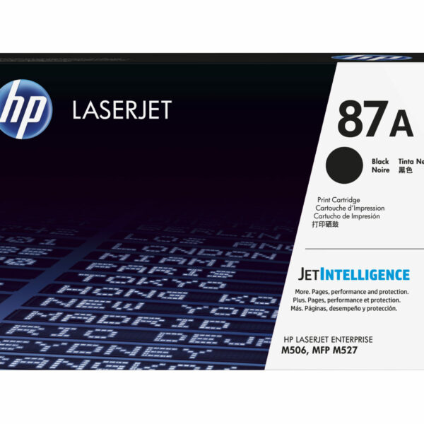 HP Original 87A Schwarz LaserJet Tonerkartusche
