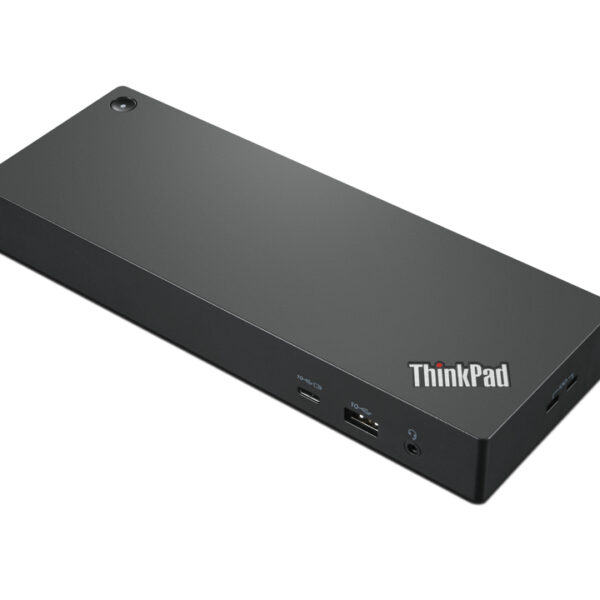 Lenovo 40B00300EU laptop-dockingstation & portreplikator Kabelgebunden Thunderbolt 4 Schwarz, Rot