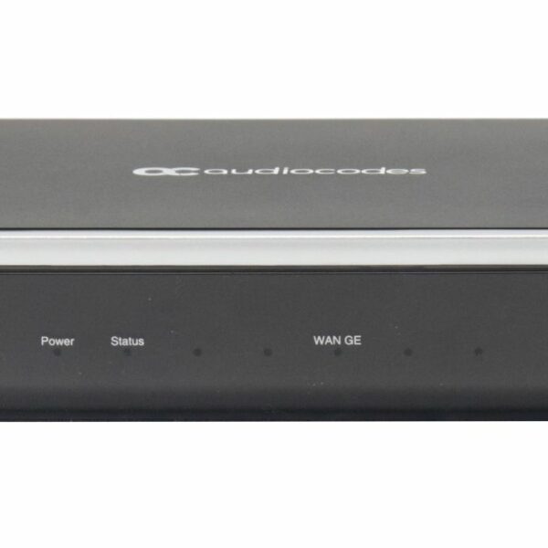 Audiocodes MediaPack 5xx analog VoIP gateway with 2 FXS Voice Interfaces with software upgradable option to 4 FXS