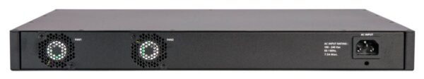 CommScope RUCKUS ICX8200-48P Switch, 48x10/100/1000 Mbps PoE+ ports, 4x25 GbE SFP28 stacking/uplink-ports, 370 W PoE budget – Bild 2