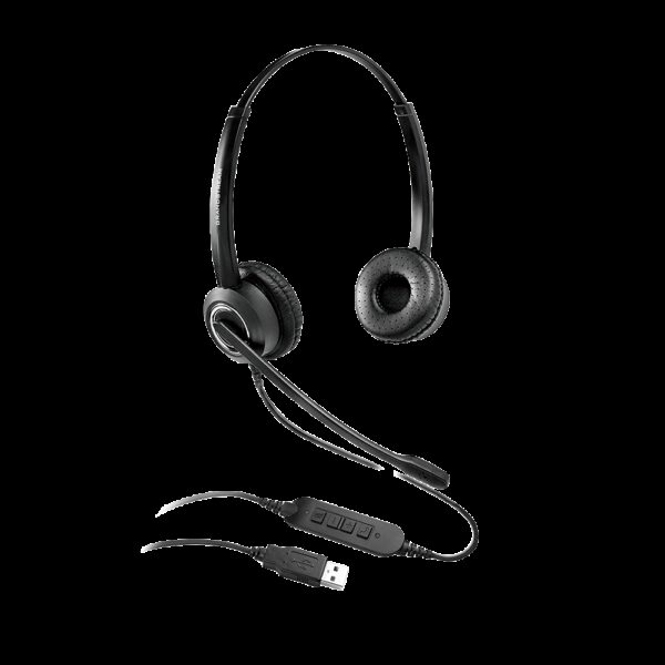 Grandstream GUV3000 HD-USB-Headsets mit Mikrofon mit Rauschunterdrückung