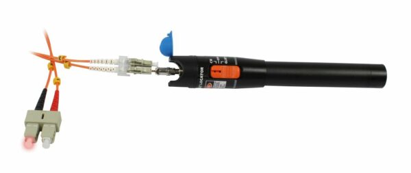 LWL Fiber Checker/Prüfer, Laserlicht, VFL für SM/MM für 1,25/2,5mm Ferrulen, bis ca. 10km, Tester, Synergy 21, – Bild 5