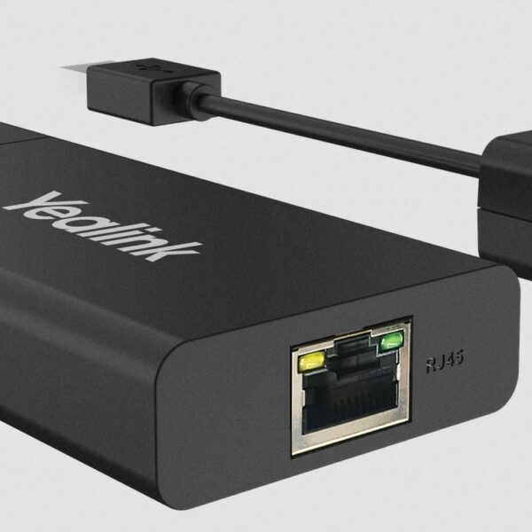 Yealink USB2CAT5E-EXT Netzwerksender & -empfänger Schwarz