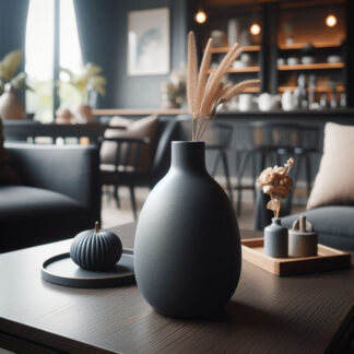 Geschwungene Vase, 3D gedruckt – Elegantes Dekoobjekt